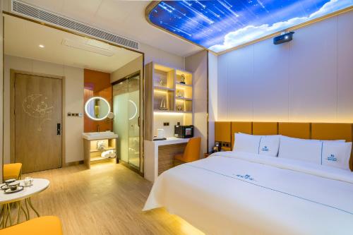 Imagen de la habitación del Hotel Dequan Luxury National Exhibition Center Wangjing Bridge Branch. Foto 18