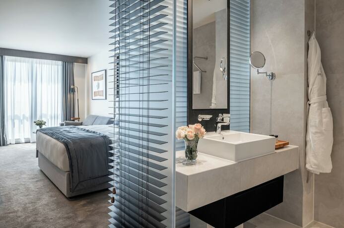 Imagen de la habitación del Hotel Derand. Foto 13