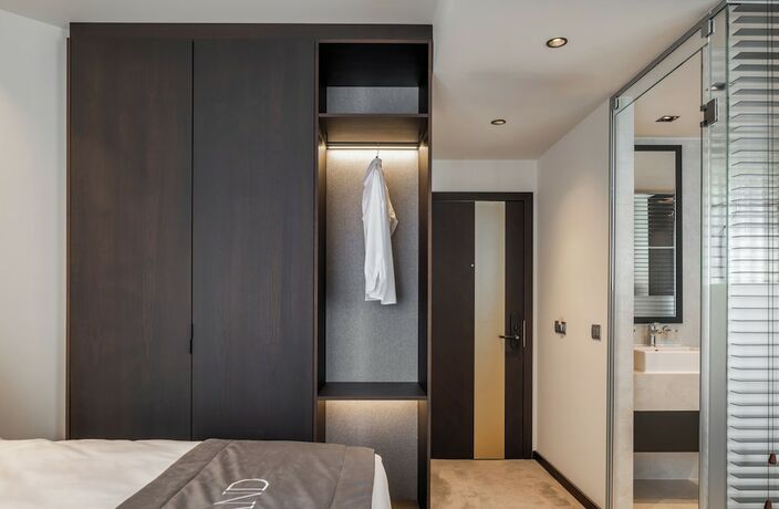 Imagen de la habitación del Hotel Derand. Foto 16
