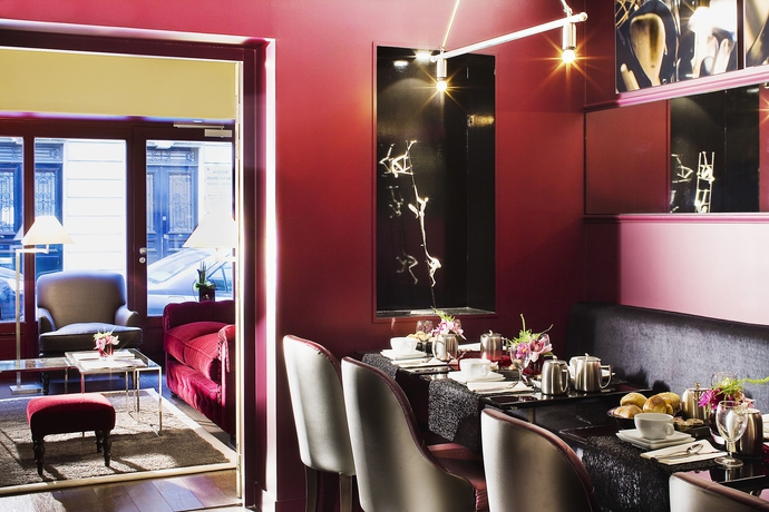 Imagen del bar/restaurante del Hotel Des Académies Et Des Arts. Foto 4