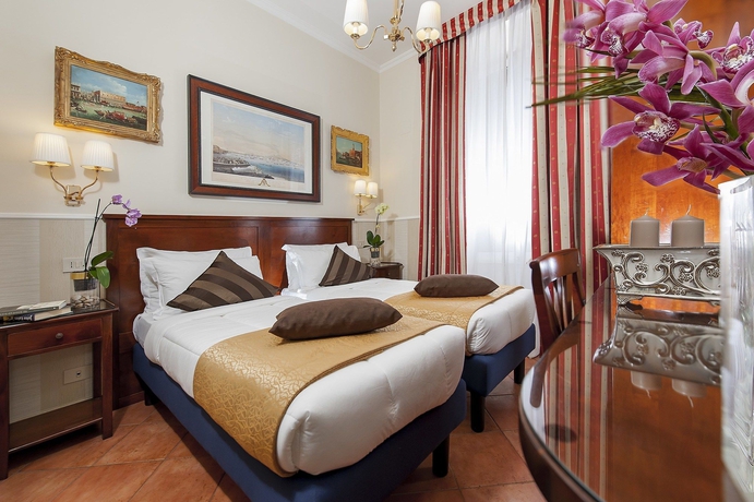 Imagen de la habitación del Hotel Des Artistes, Roma. Foto 3