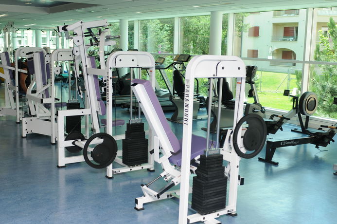 Imagen de la piscina del Hotel Des Bains De Saillon. Foto 10