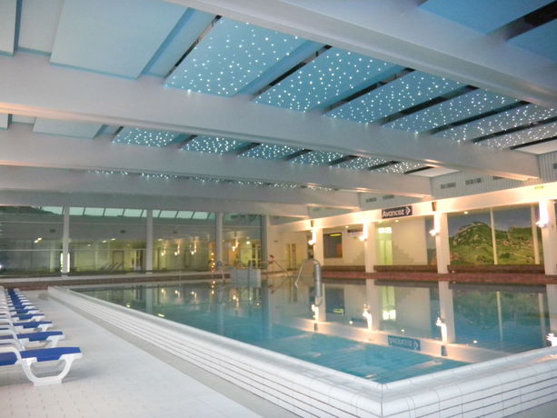 Imagen de la piscina del Hotel Des Bains De Saillon. Foto 11