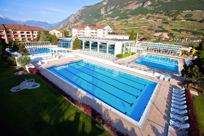 Imagen de los interiores del Hotel Des Bains De Saillon. Foto 9