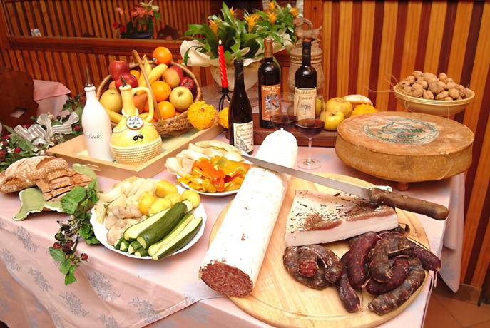 Imagen del bar/restaurante del Hotel Des Roses, Antey-Saint-Andre. Foto 8