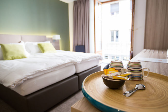 Imagen de la habitación del Hotel Des Voyageurs, LAUSANA. Foto 3