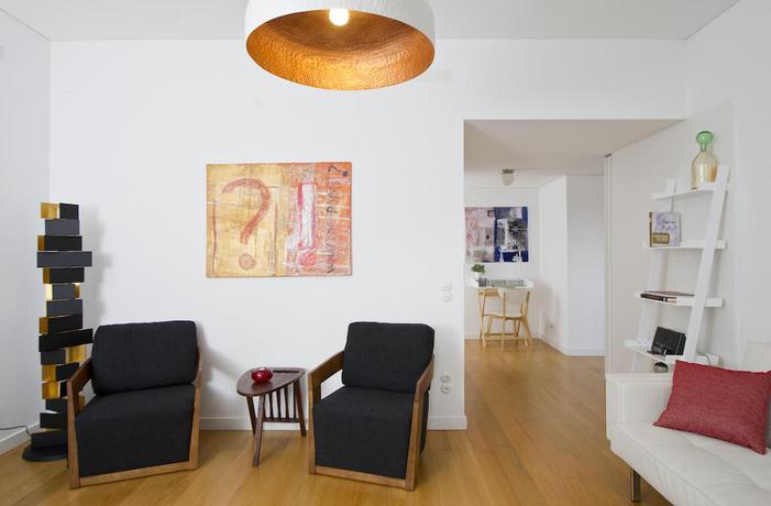 Imagen de la habitación del Hotel DesignChiadoFlats. Foto 7