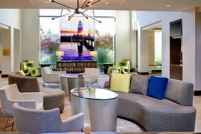 Imagen de los interiores del Hotel Detroit Metro Airport Marriott. Foto 7