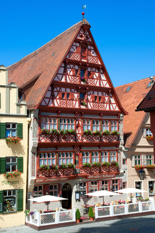 Imagen de los interiores del Hotel Deutsches Haus, Dinkelsbuhl. Foto 15