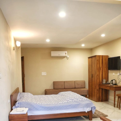 Imagen de la habitación del Hotel Devraha Seva Ashram - Vrindavan. Foto 2