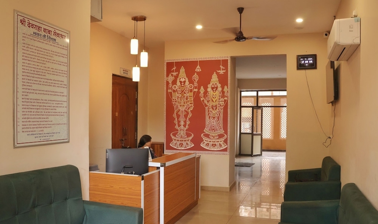 Imagen de los interiores del Hotel Devraha Seva Ashram - Vrindavan. Foto 14