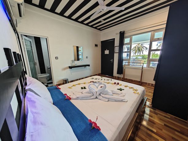 Imagen de la habitación del Hotel Dhonfulhafi Beach View and Spa. Foto 15