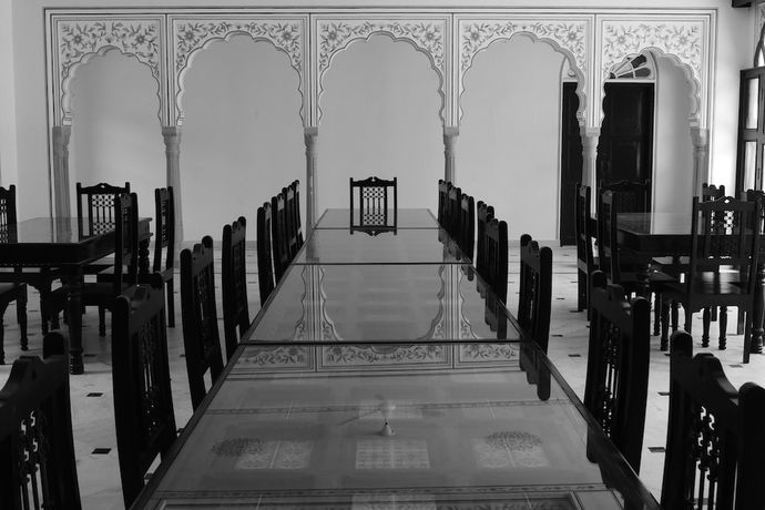 Imagen del bar/restaurante del Hotel Dhula Garh A Heritage. Foto 6