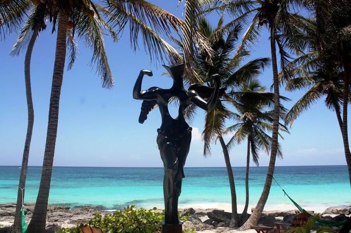 Imagen de los exteriores del Hotel Diamante K - Inside Tulum National Park. Foto 14