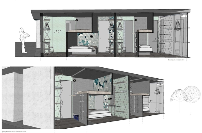 Imagen de la habitación del Hotel Diamond Capsule Amsterdam South. Foto 19