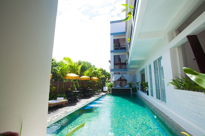 Imagen de la piscina del Hotel Diamond D'angkor Boutique. Foto 16