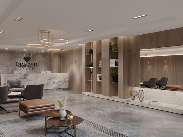 Imagen de los interiores del Hotel Diamond Hot&eacute;is e flats. Foto 7