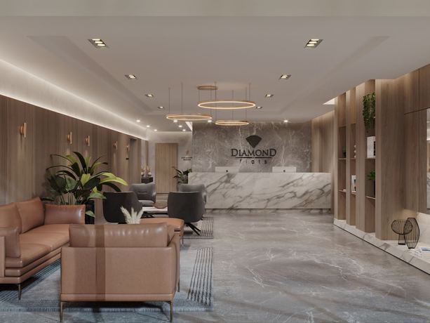 Imagen de los interiores del Hotel Diamond Hot&eacute;is e flats. Foto 9