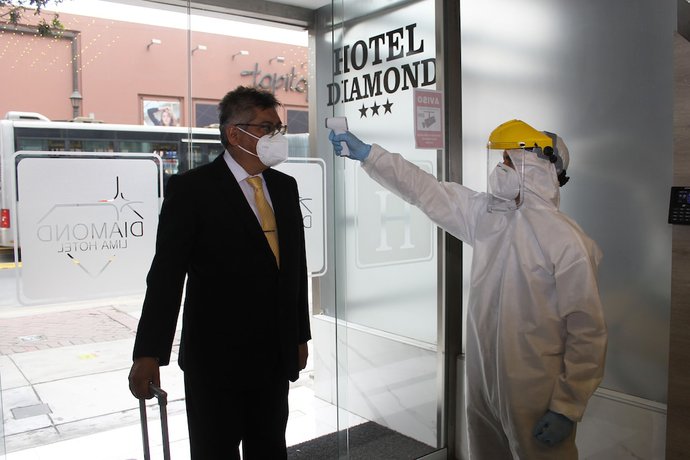 Imagen de los interiores del Hotel Diamond Lima. Foto 19