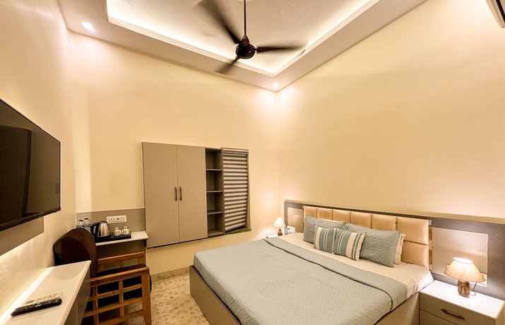 Imagen de la habitación del Hotel Diamond Palace, Varanasi. Foto 10