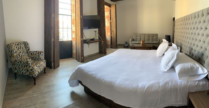 Imagen de la habitación del Hotel Diana, Centro Histórico de Puebla. Foto 7