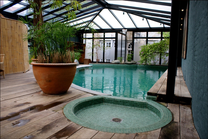 Imagen de la piscina del Hotel Die Swaene - Small Luxury. Foto 9
