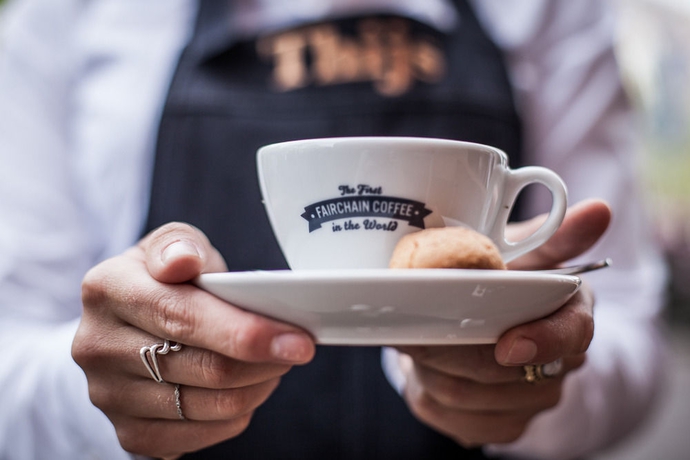 Imagen del bar/restaurante del Hotel Dikker And Thijs Fenice. Foto 2