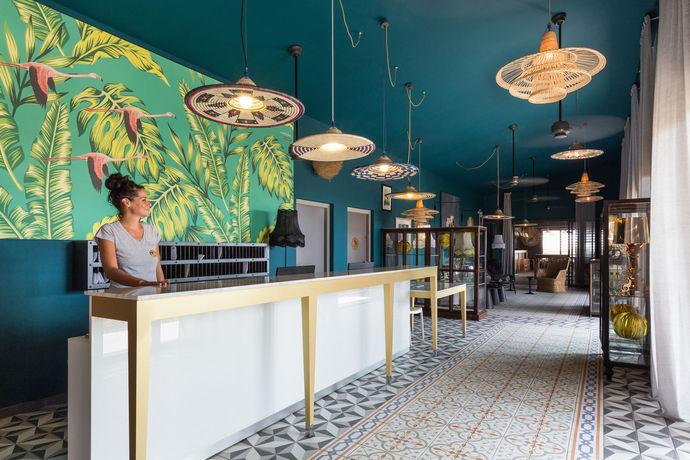 Imagen de los interiores del Hotel Dina Morgabine. Foto 14