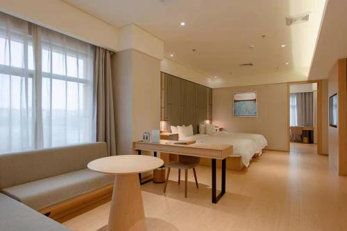 Imagen general del Hotel Dingwang - Guangzhou High Speed Rail South Railway Station Chencun Metro Station. Foto 4