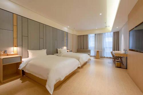 Imagen general del Hotel Dingwang - Guangzhou High Speed Rail South Railway Station Chencun Metro Station. Foto 8