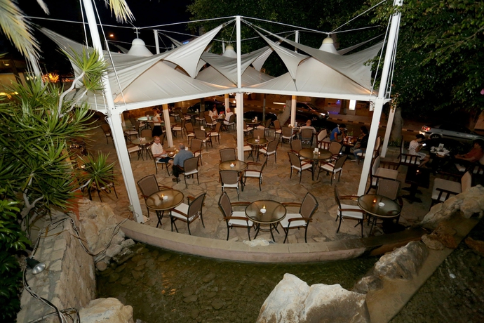 Imagen del bar/restaurante del Hotel Dionysos Central. Foto 1