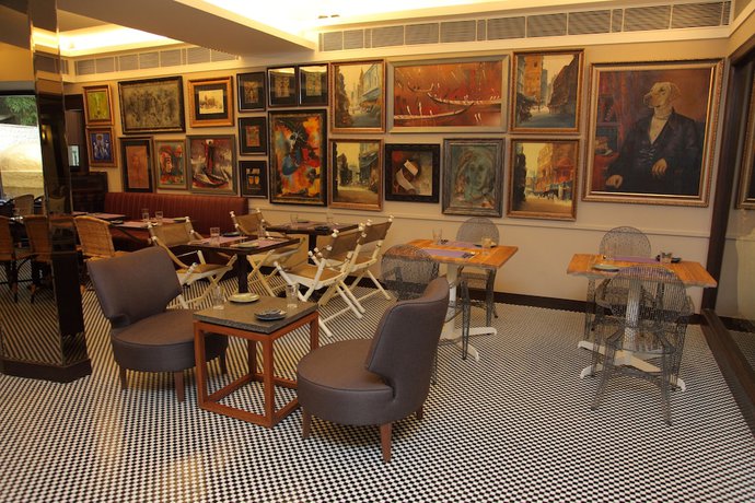 Imagen del bar/restaurante del Hotel Diplomat, Nueva Delhi. Foto 2