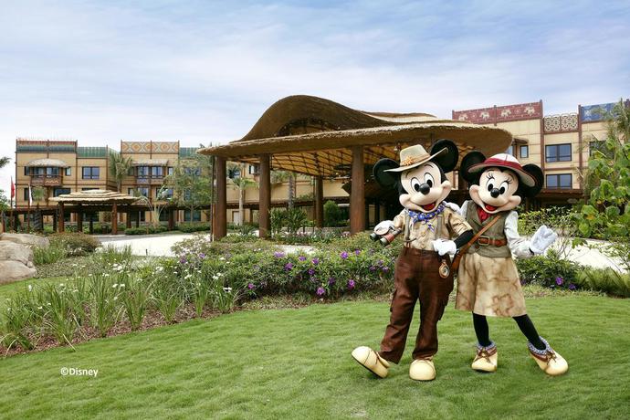 Imagen de los exteriores del Hotel Disney Explorers Lodge. Foto 16