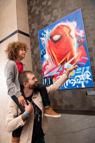 Imagen de los interiores del Hotel Disney New York - The Art Of Marvel. Foto 18
