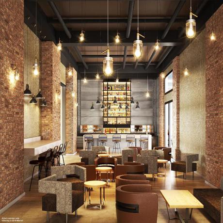 Imagen del bar/restaurante del Hotel Disney New York - The Art Of Marvel. Foto 8
