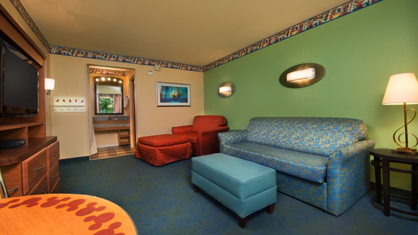 Imagen de los interiores del Hotel Disney's All-star Music Resort. Foto 14