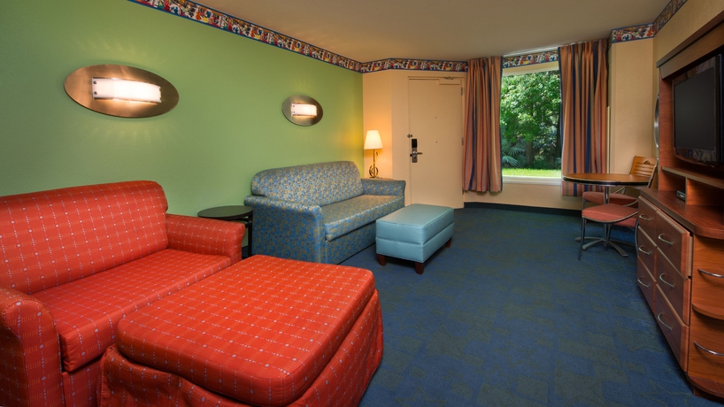 Imagen de los interiores del Hotel Disney's All-star Music Resort. Foto 15