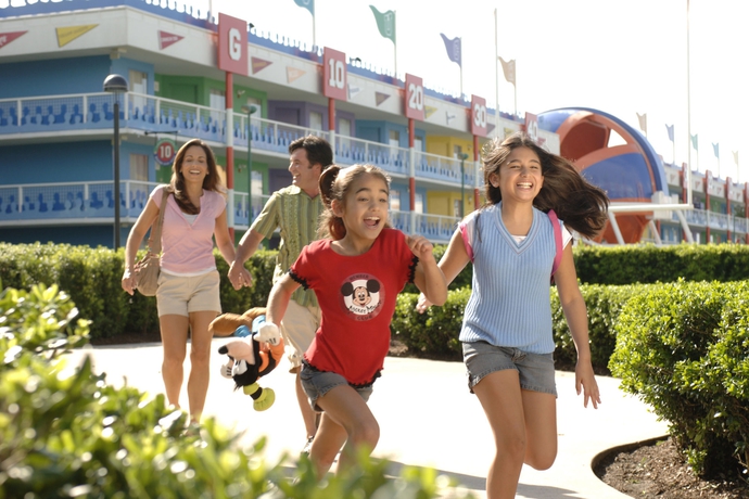 Imagen de los exteriores del Hotel Disney's All-star Sports Resort. Foto 12