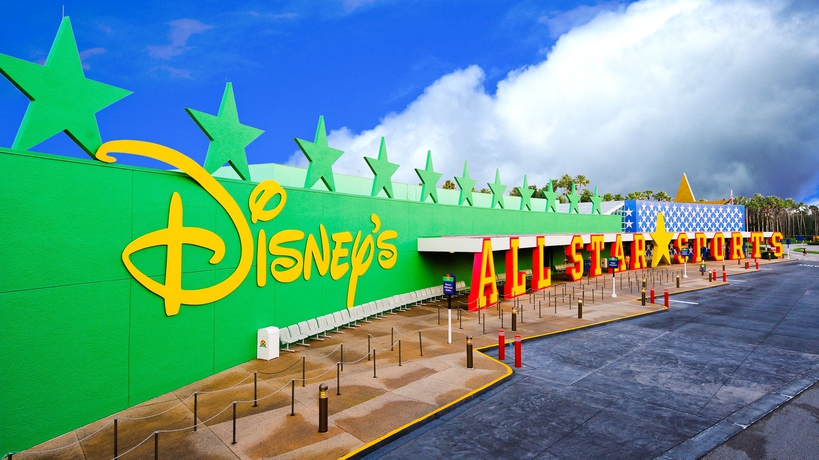 Imagen de los exteriores del Hotel Disney's All-star Sports Resort. Foto 14