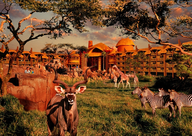 Imagen de los exteriores del Hotel Disney's Animal Kingdom Villas - Kidani Village. Foto 11