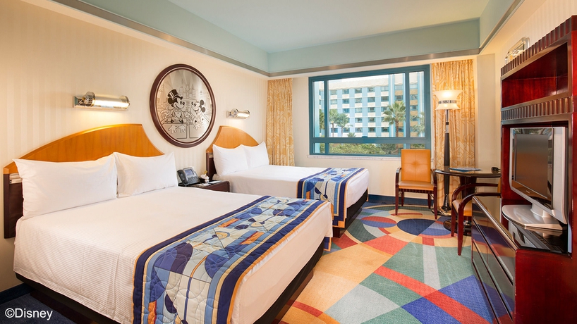 Imagen de la habitación del Hotel Disney's Hollywood. Foto 5