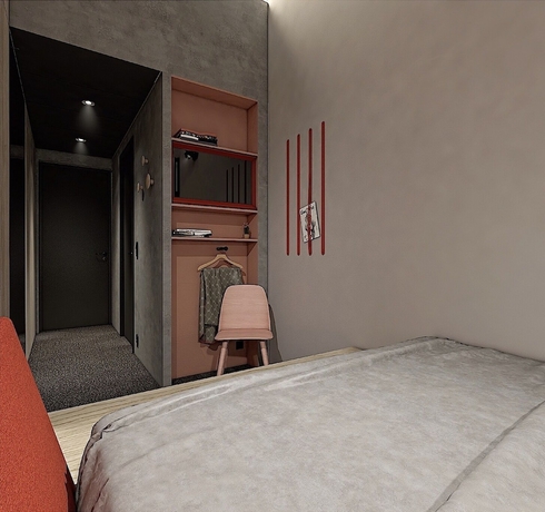 Imagen de la habitación del Hotel Distrikts Amsterdam Zaandam. Foto 4