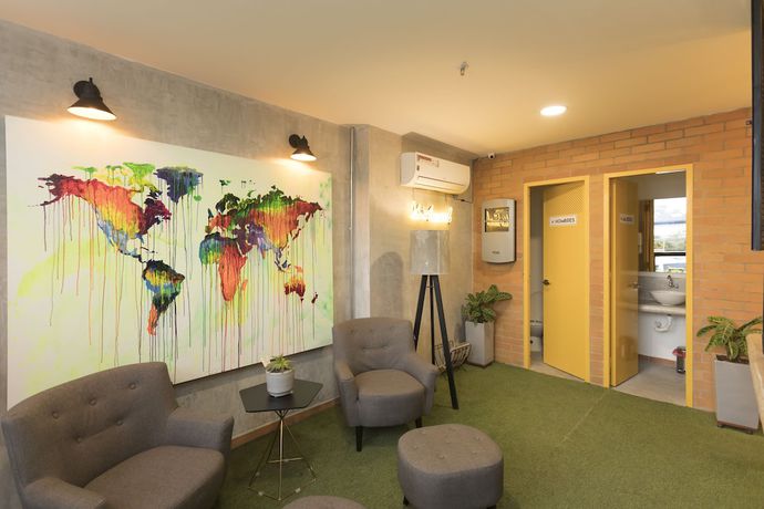 Imagen de los interiores del Hotel Distrito 21. Foto 19