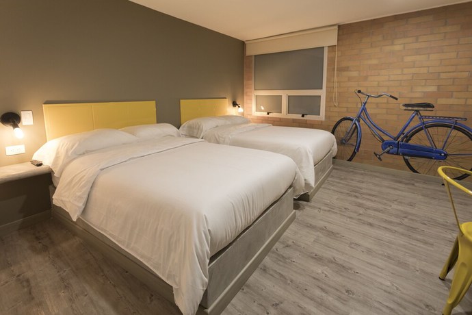 Imagen de la habitación del Hotel Distrito 21. Foto 15