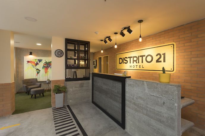 Imagen de los interiores del Hotel Distrito 21. Foto 20