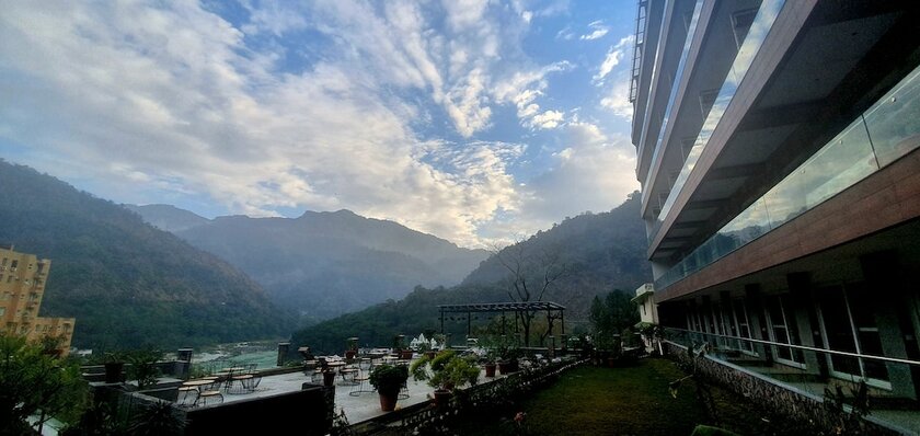 Imagen general del Hotel Divine Ganga Cottage. Foto 4