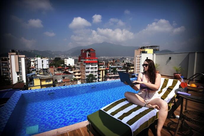 Imagen general del Hotel Divine Kathmandu. Foto 4