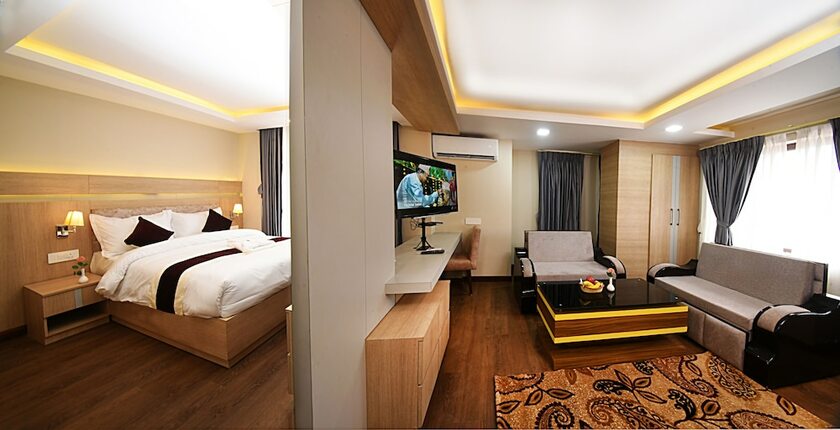 Imagen de la habitación del Hotel Divine Kathmandu. Foto 18