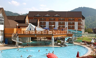 Imagen de la piscina del Hotel Dobrava 2000. Foto 2