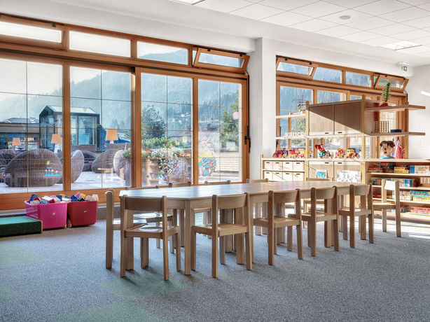 Imagen de la piscina del Hotel Dolomiten Residenz - Sporthotel Sillian. Foto 16